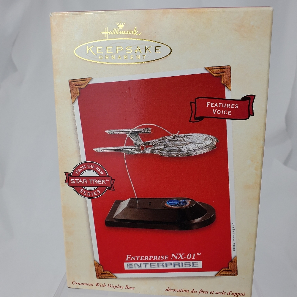 Hallmark Star Trek Enterprise Ornament Keepsake